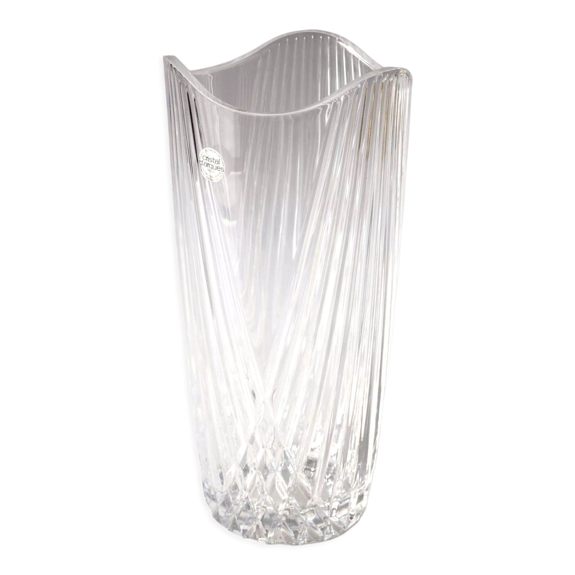 Crystal vase