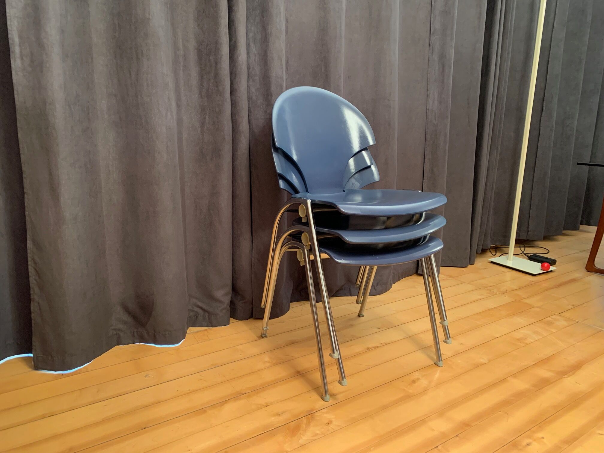 Set of three Kusch+Co chairs, Germany, 1980s