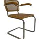 Cesca chair B64 with armrests by Marcel Breuer Design