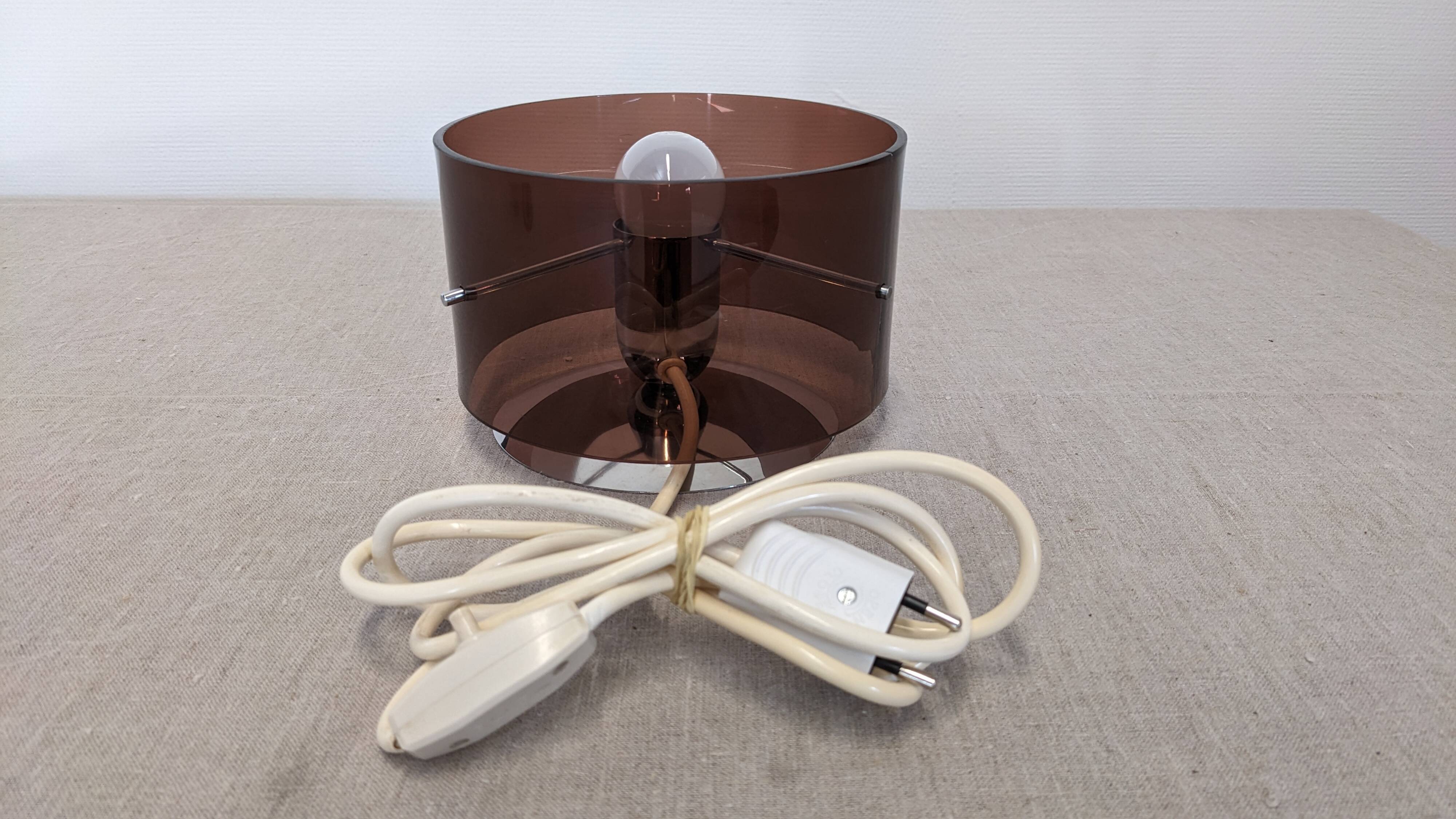 Bedside or ambient lamp by Philippe Rogier for Oxar, France 1970
