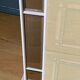 Lacquer bedside table 1980 with mirrors 2 drawers