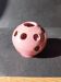 Charming ceramic enamelled flower pot, signed Louviers DK, producti