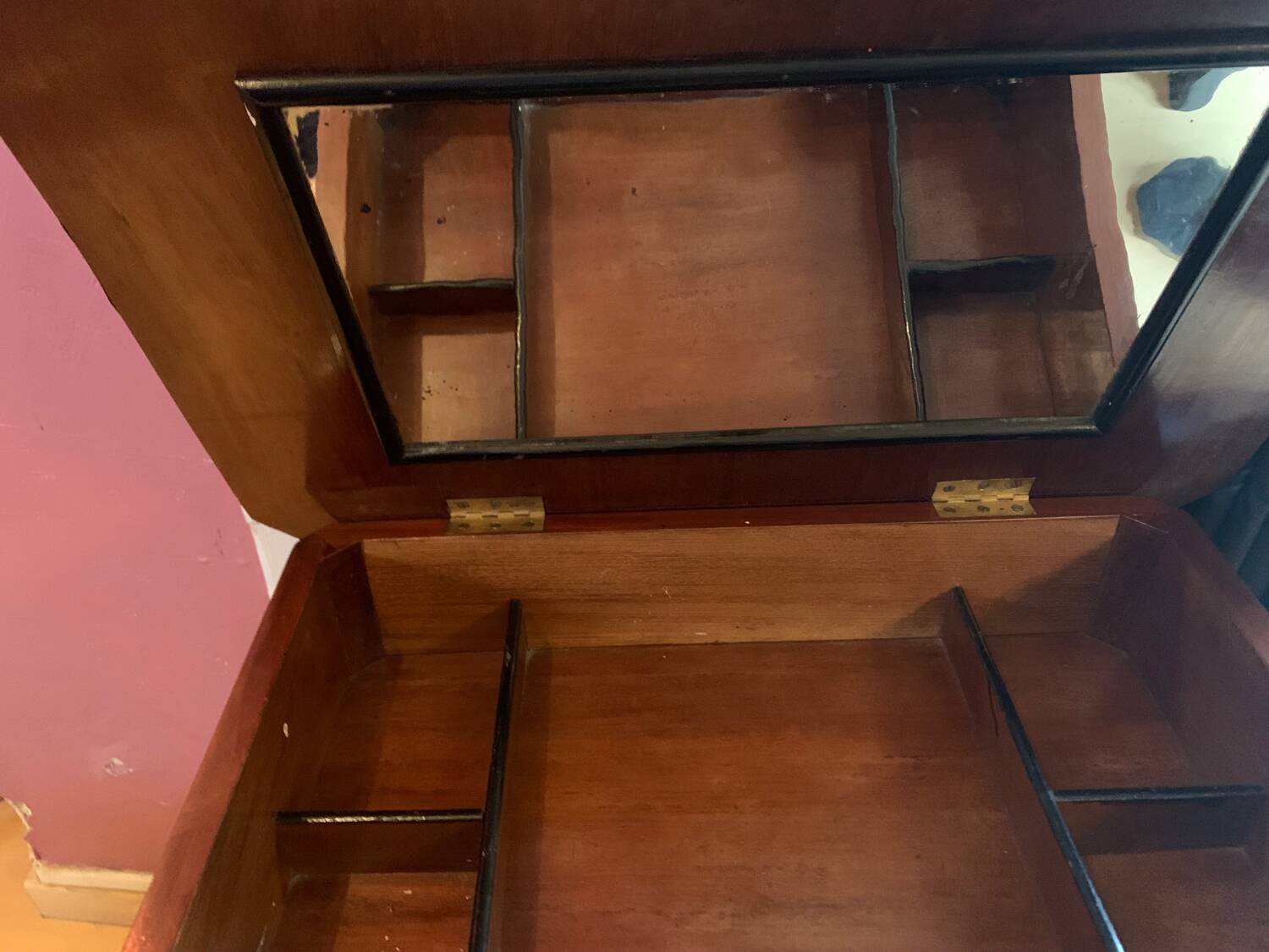 Occasional table marquetry