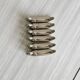 set of 6 silver metal swan-shaped knife holders