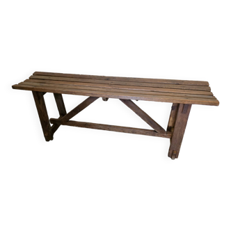 Old wooden bench, 130cms L