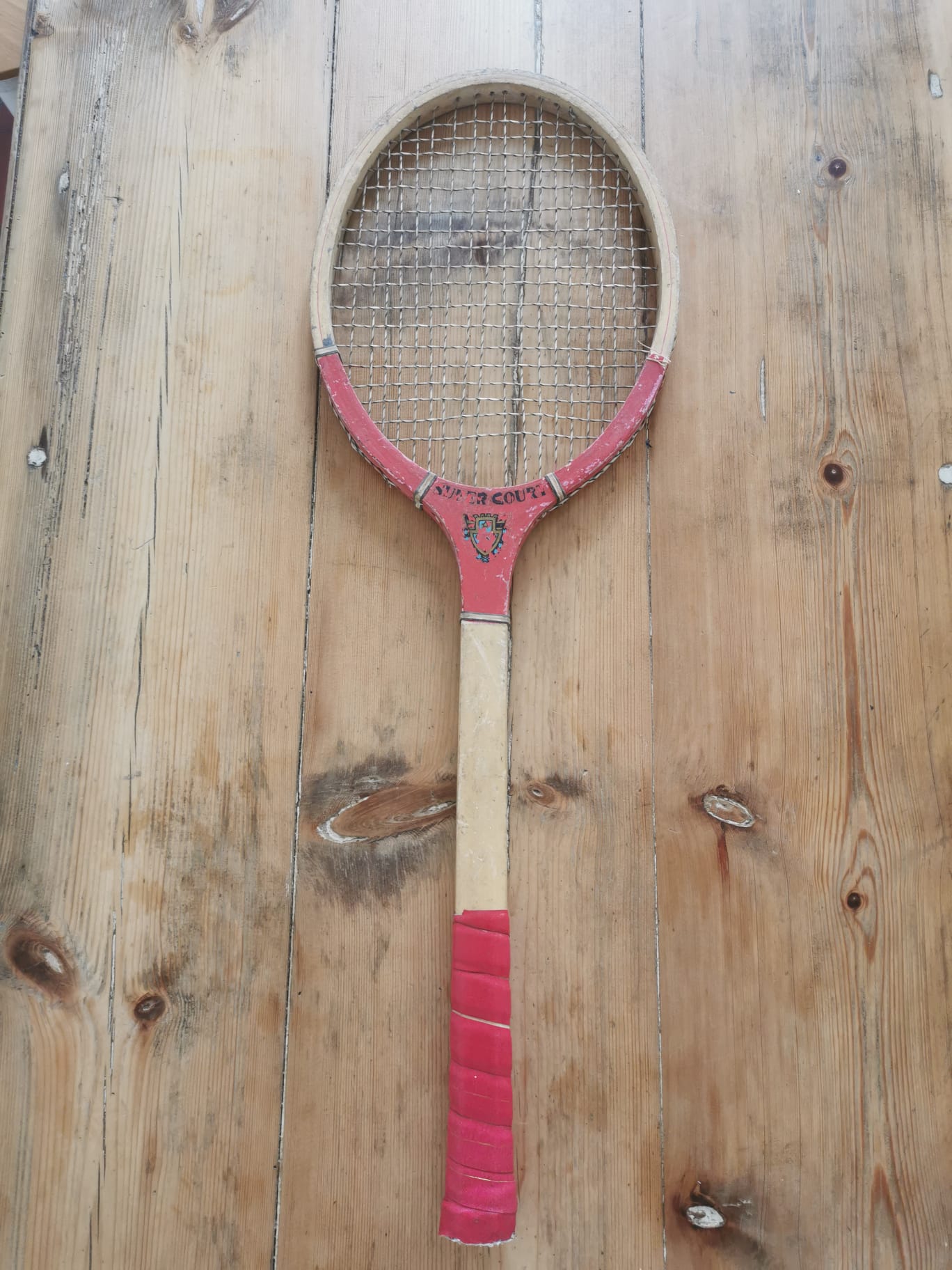 Vintage tennis racket