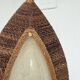 Lampadaire bronze et corde 1970