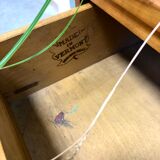 Vintage solid wood chest of drawers