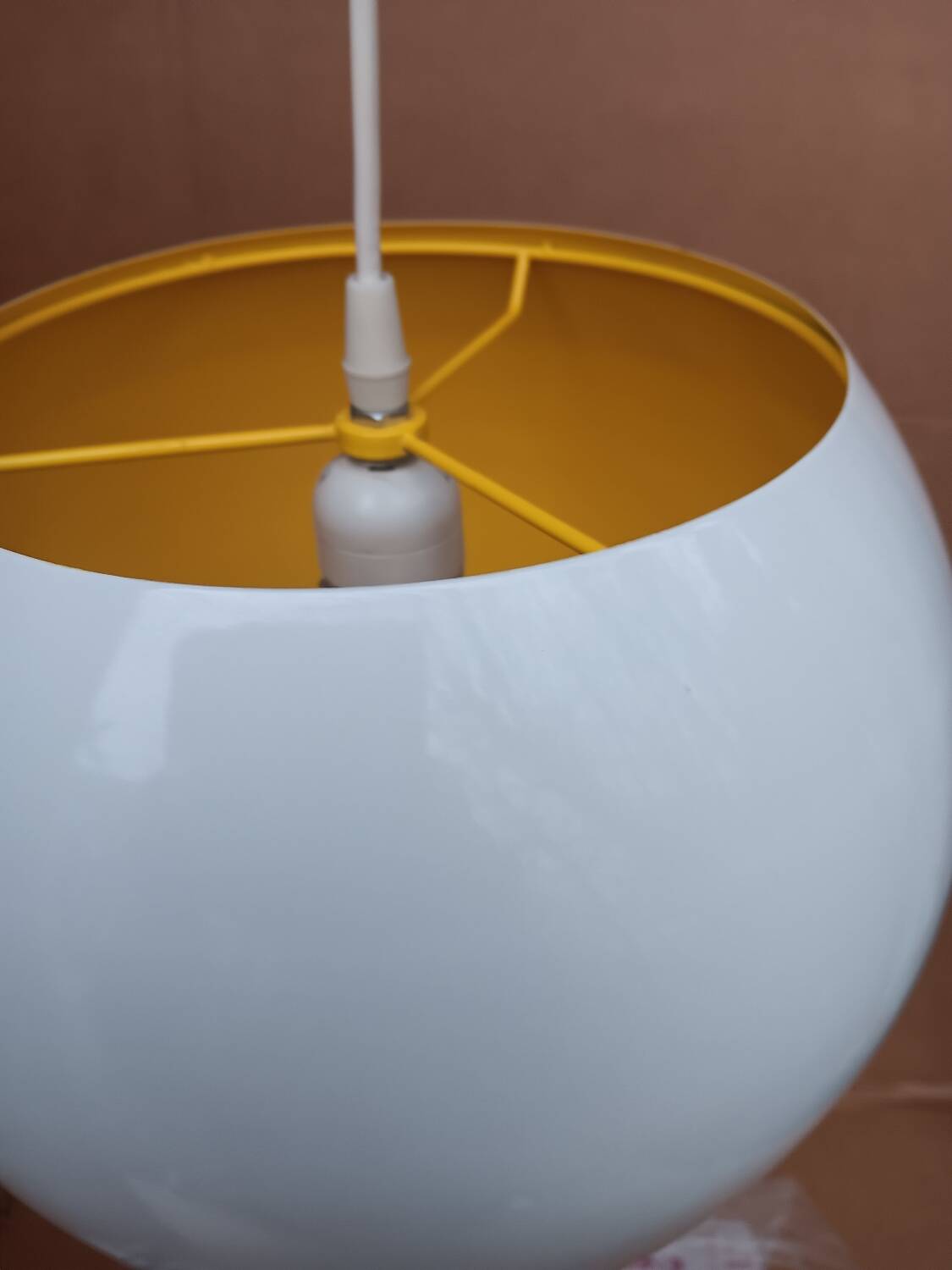 Space Age pendant lamp by Mathias