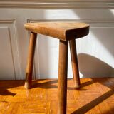 Wooden tripod stool