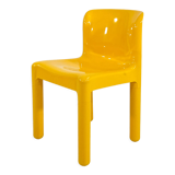 Yellow chair model 4875 by Carlo Bartoli for Kartell, 1970