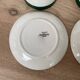 Set of 2 Digoin Sarreguemines cups and saucers