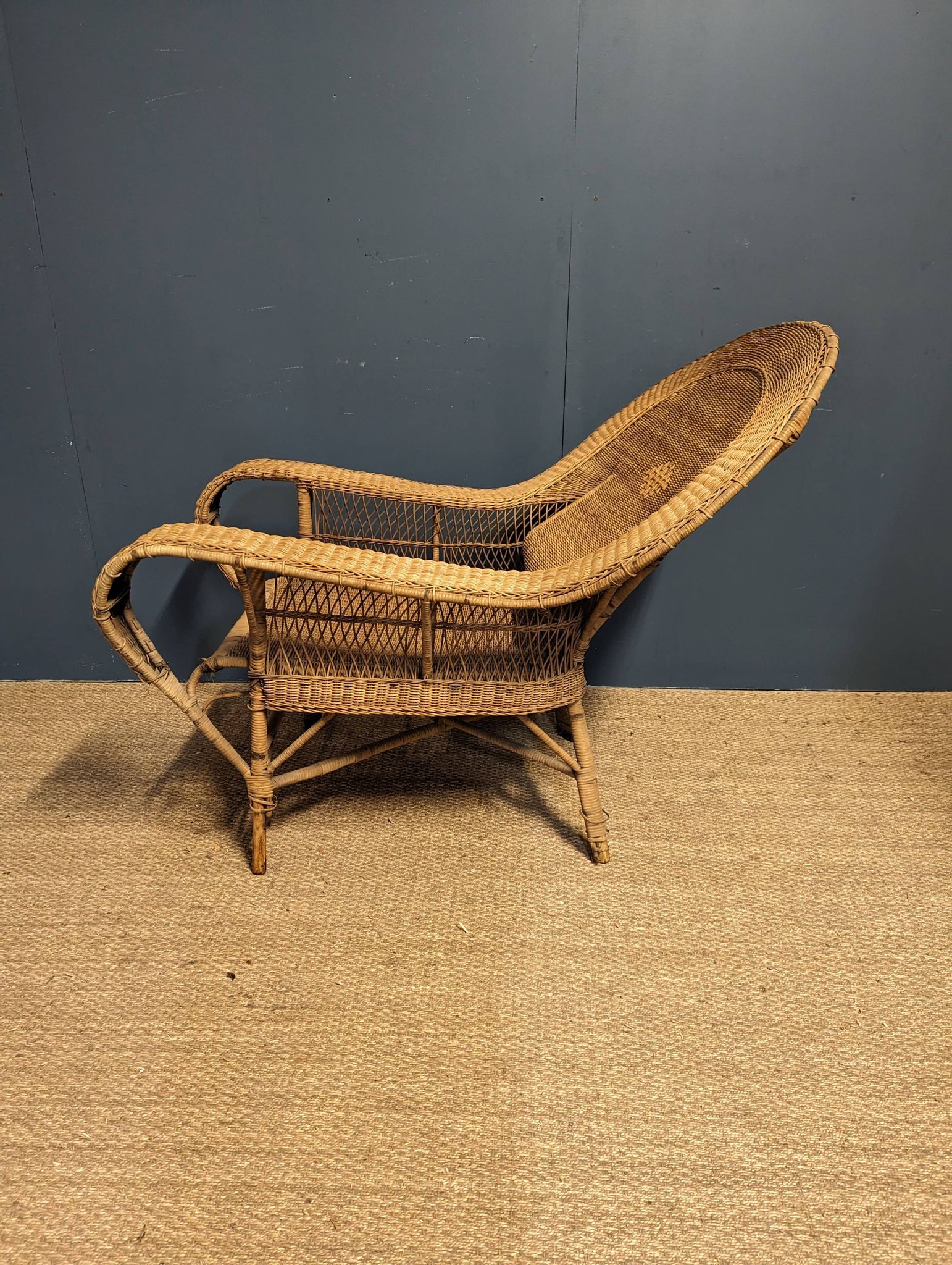 Rattan armchair