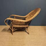Rattan armchair