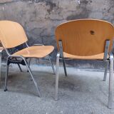 Set of 4 chairs, 80's design