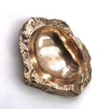 "ROC" bronze ashtray and catchall by Monique Gerber