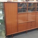 Libary by Gaston Poisson around 1950 teak