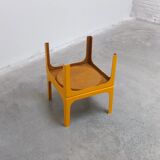 Pair of fiberglass side tables by Marc Berthier for Prisunic, 1970s