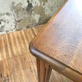 Bistro table in solid oak