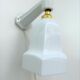 wall lamp old bathroom 1930 1940 opaline and porcelain legrand