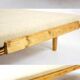 Retro Vintage Danish Pine Single Day Bed Sofa Futon Mid Century Modern Teak 70s