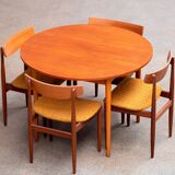 Scandinavian vintage teak table 1960
