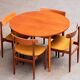 Scandinavian vintage teak table 1960