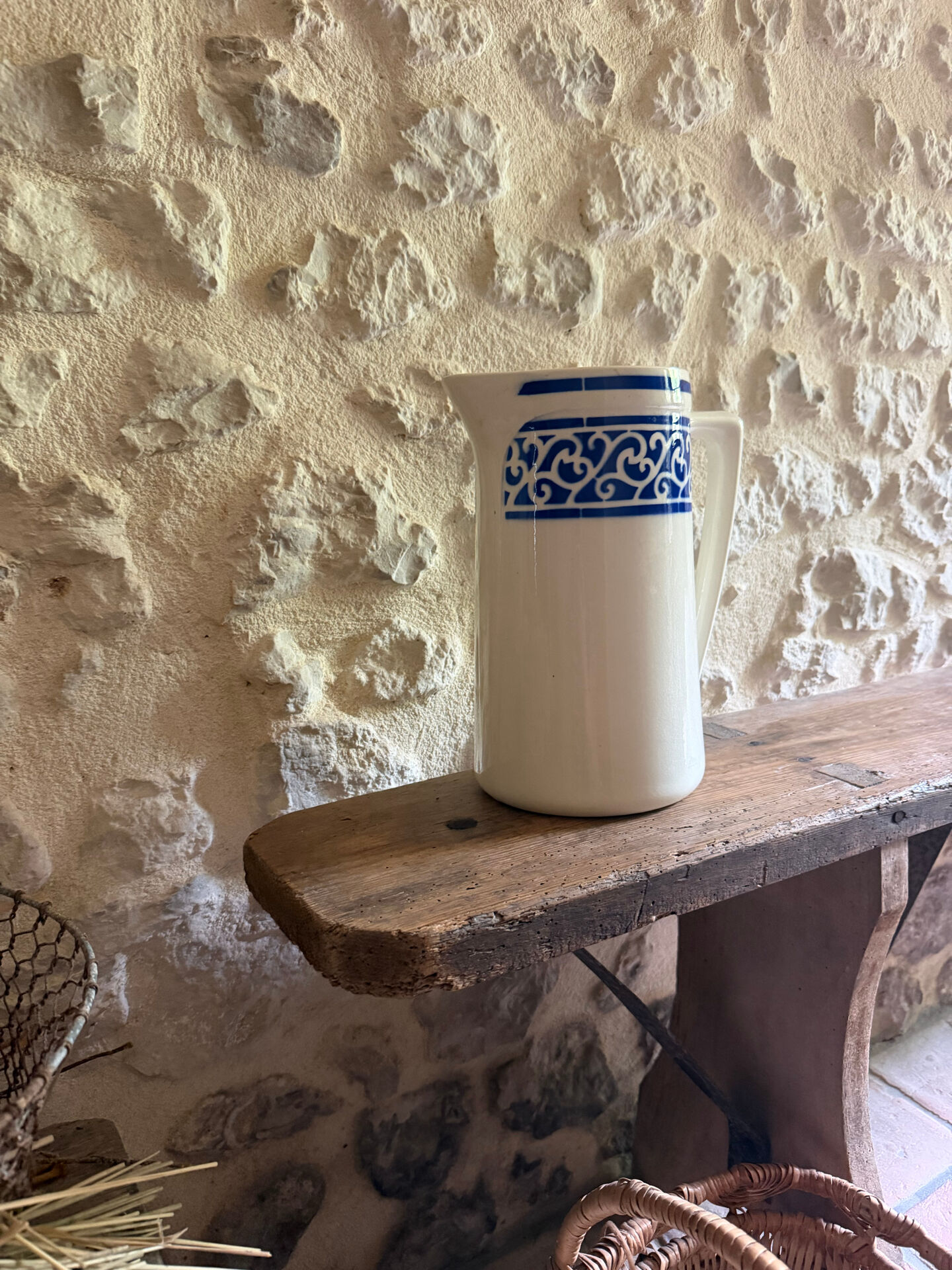 Pichet KG Luneville in ironstone