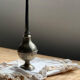 Oriental sprinkler in silver metal and brass
