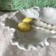 Limoges porcelain leaf dish or pocket emptier
