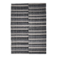 Tapis Kilim bleu marine et beige
