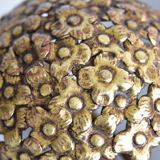 1960s hydrangea Palladio wall Sculpture Lamp Made in Italy