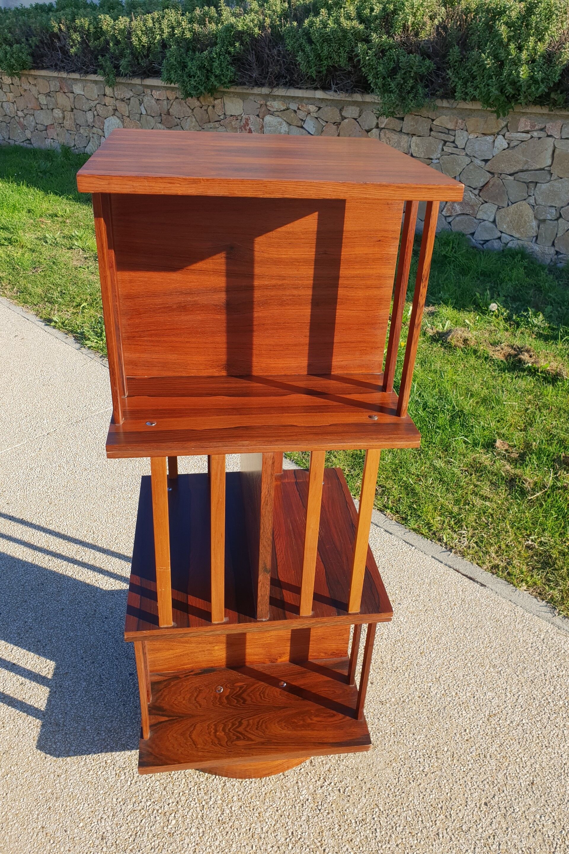 Rosewood revolving library 1970