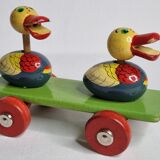 Set of three vintage pulling toys, 50s-60s