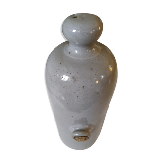 Bottle of stoneware hot water bottle