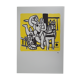 Fernand LEGER: Loving couple and horse, signed lithograph.