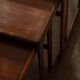 Teak nesting tables - set of 3 - Arne Hovmand-Olsen for Mogens Kold