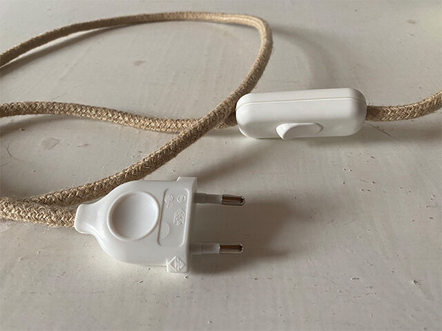 White opaline globe lamp