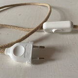 White opaline globe lamp