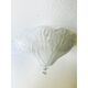 Venetian Vintage Trasparent Graniglia Murano Glass Flush Mount