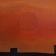 Mid-century Modern painting by Mia Duprez, Belgium, 1970