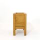 Solid wood planter from the 1970s-1980s.