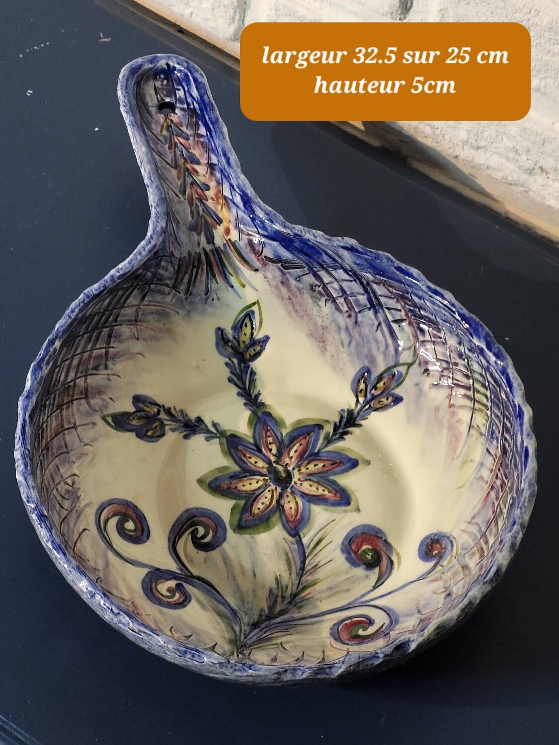 Earthenware ramekin fondue pot