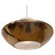 Small brass design UFO pendant - 1940s / Czechoslovakia