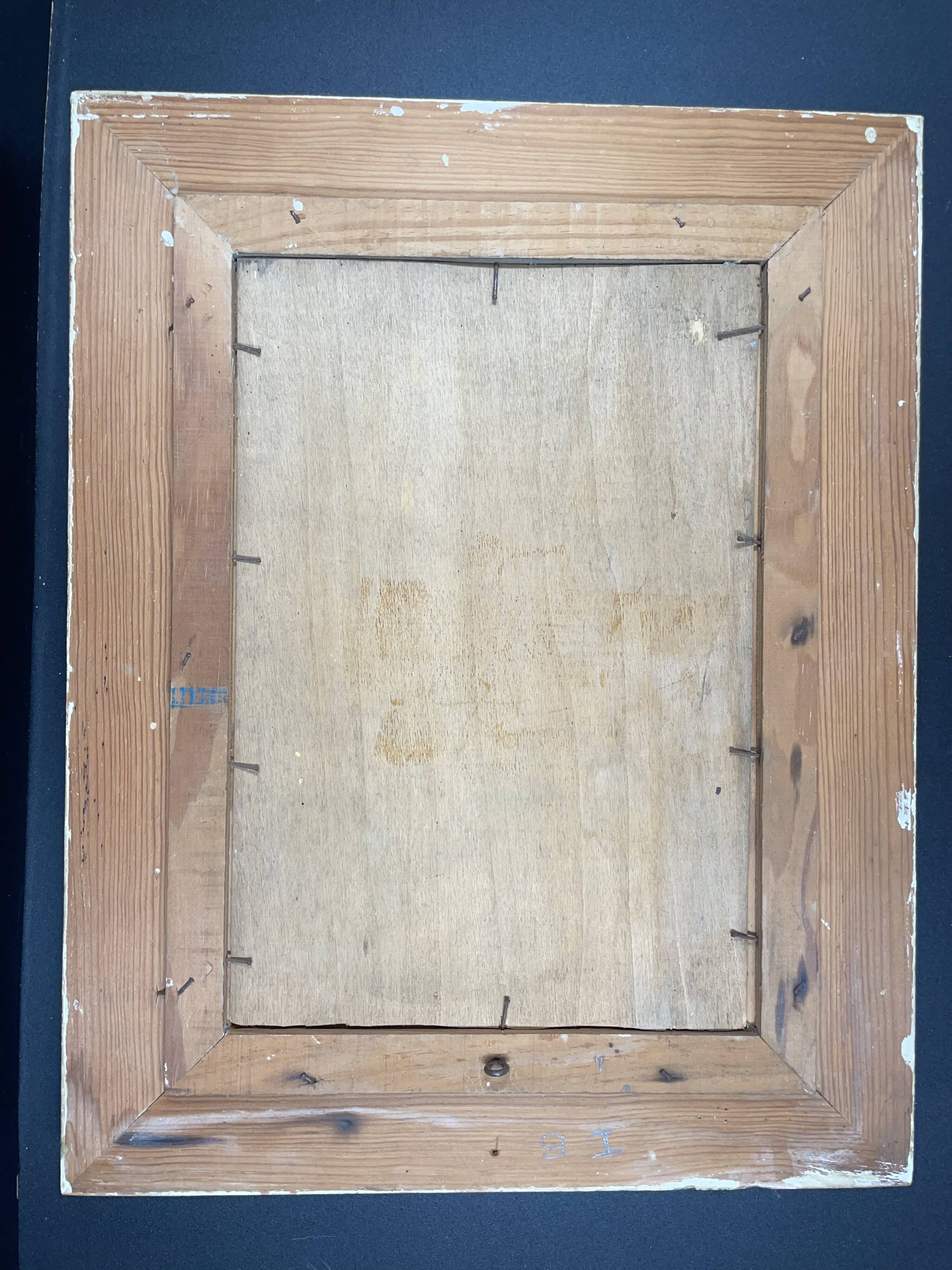 Painting M.Guilmineau Painter vendée two Sèvres Green Venice, Coulon....