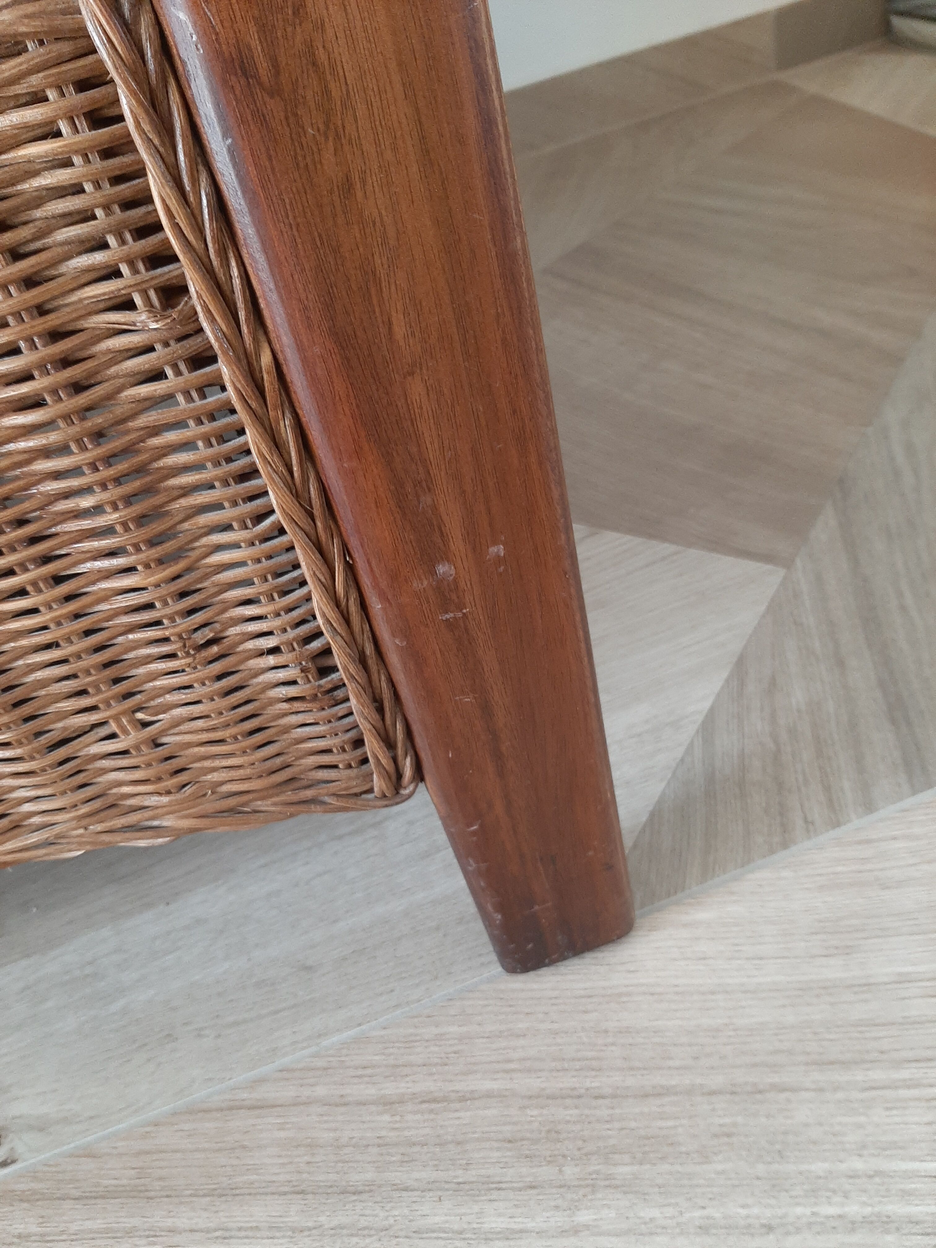 Fauteuil rotin