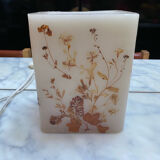 Vintage wax herb lamp