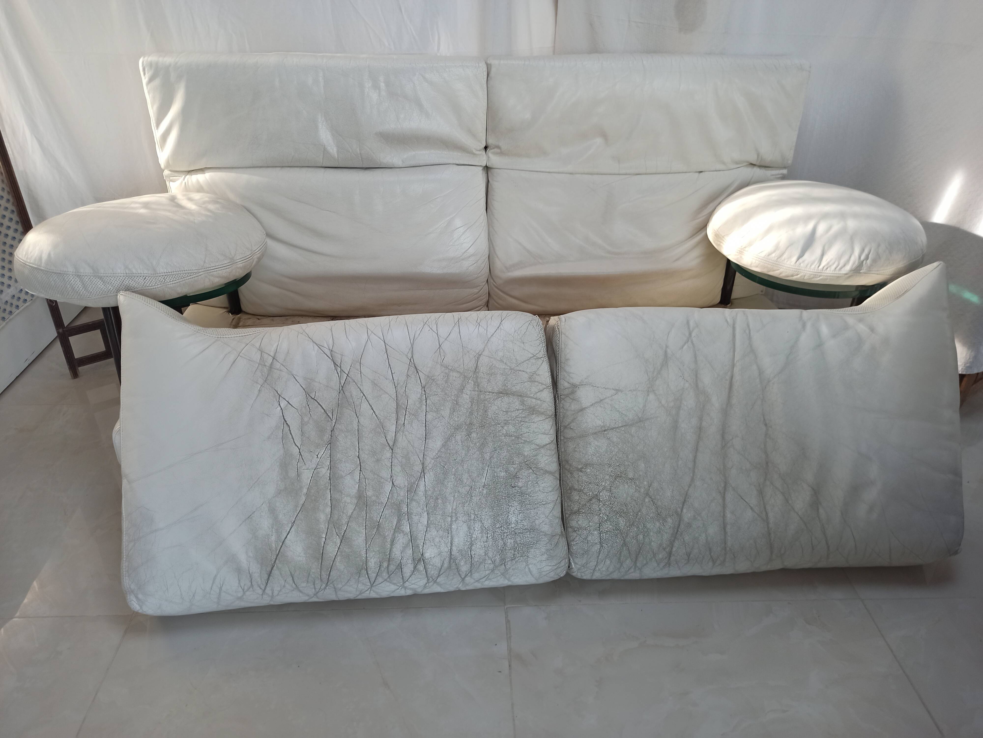 Sofa and armchair model Arca by Paolo Piva for B & B Italia