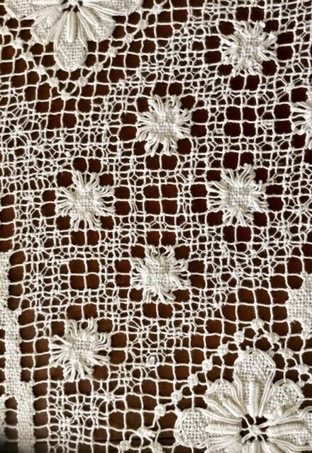 60/70 Italy fashion table made hand woven embroidered