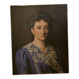 Portrait oil on canvas